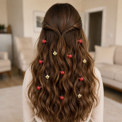 Ladybug & Honeybee Hair Clips