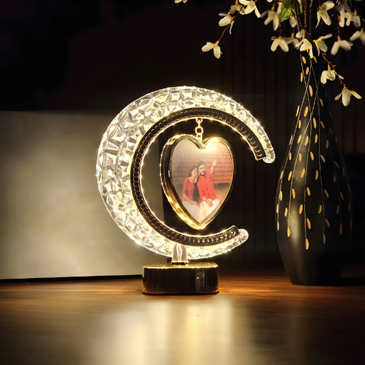 Personalized Half Moon Lamp