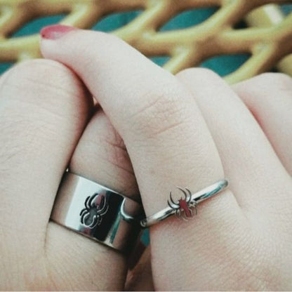 Sipderman Couple Ring