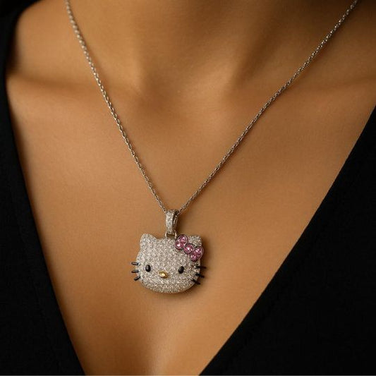 Kitty Diamond Pendant