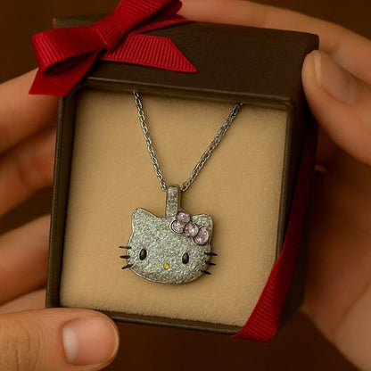 Kitty Diamond Pendant
