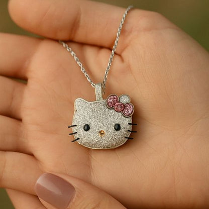 Kitty Diamond Pendant