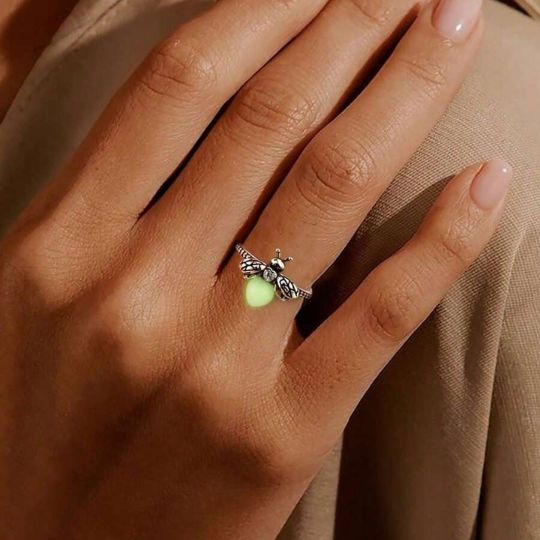 Enchanted Firefly Glow Ring