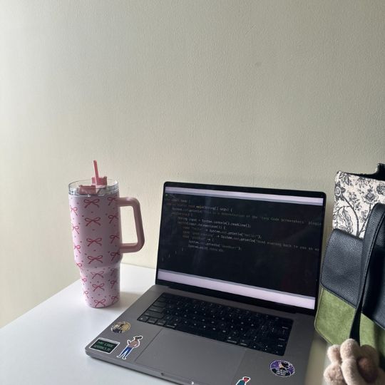 Pink Bows with Hearts Tumbler (1200 ML)