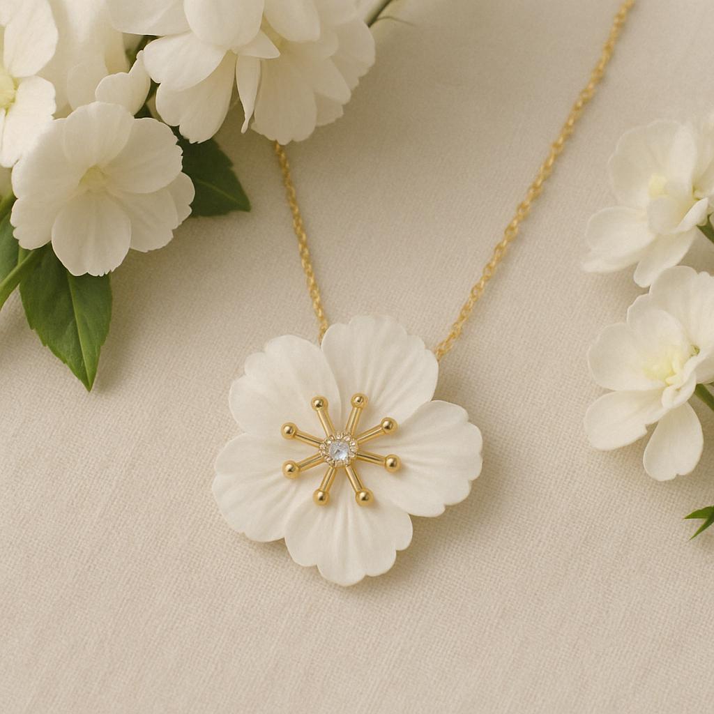 Floral Blossom Pendant