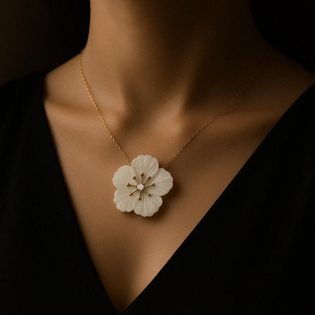 Floral Blossom Pendant