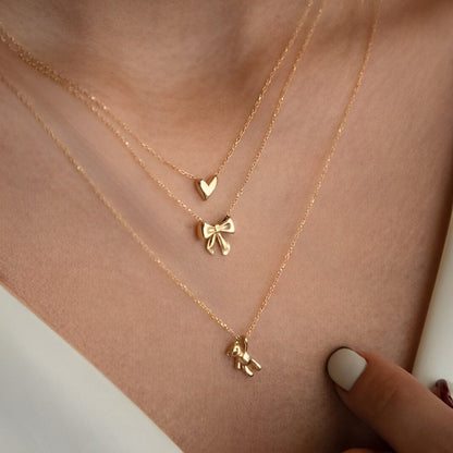 Aesthetic Love Necklaces (3 Chains)