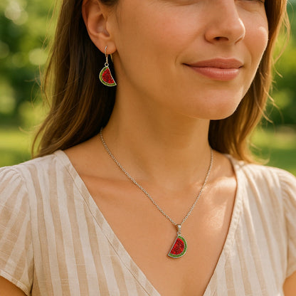 Watermelon Jewelry Set