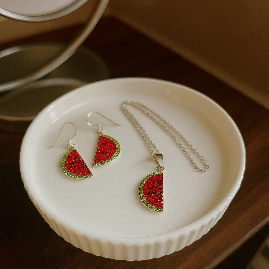 Watermelon Jewelry Set