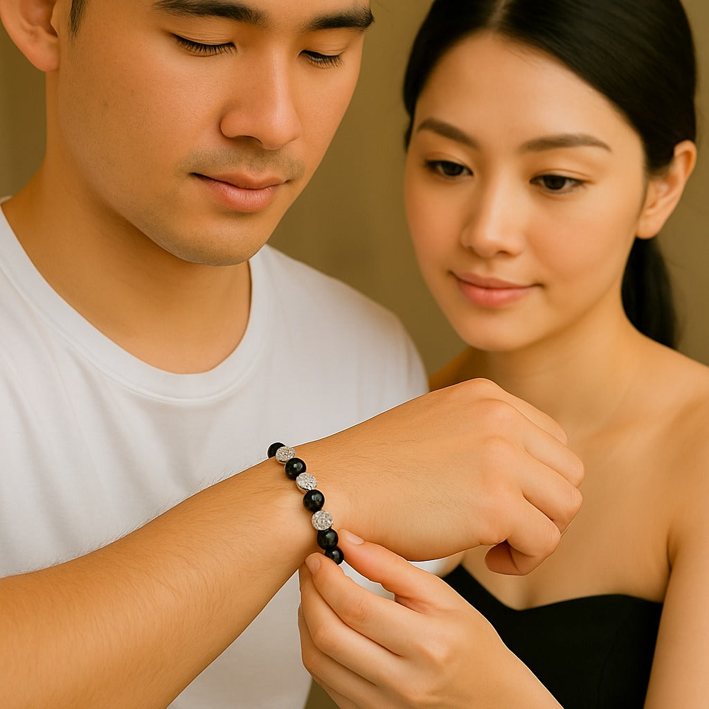 Lock & Key Couple Jewelry Set