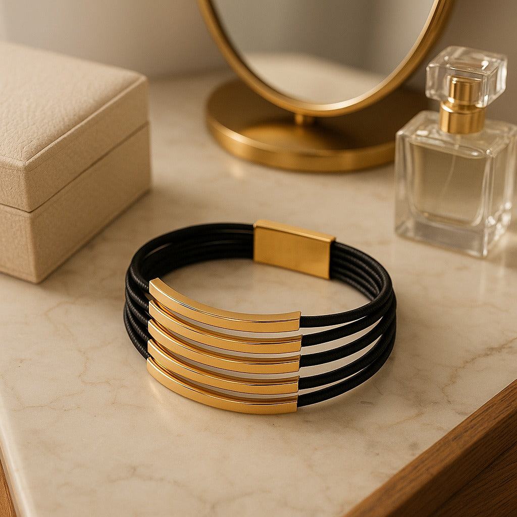 Multi-Strand Cuff Bracelet