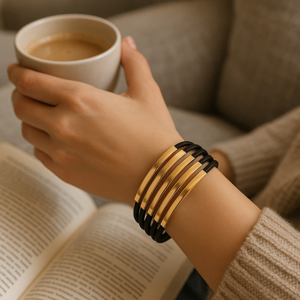 Multi-Strand Cuff Bracelet