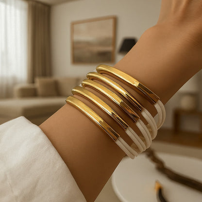 Multi-Strand Cuff Bracelet