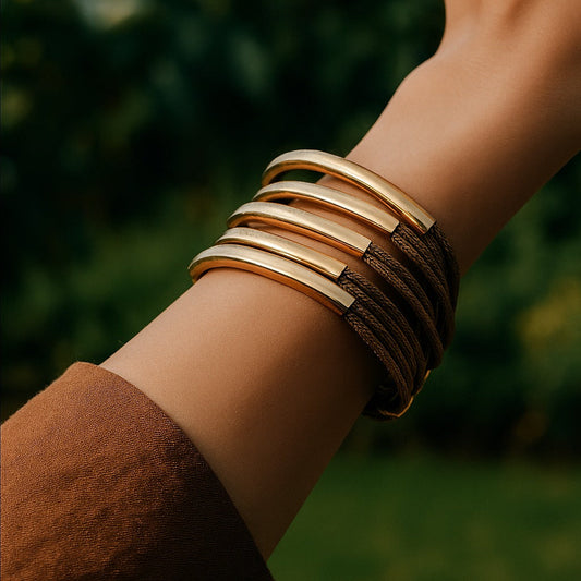 Multi-Strand Cuff Bracelet
