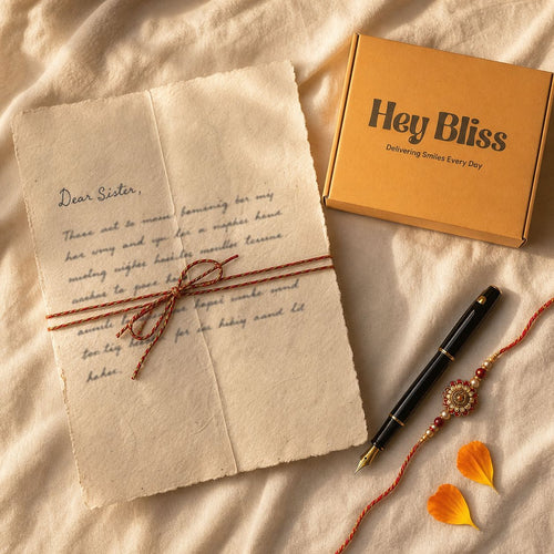 Handwritten Rakhi Letter