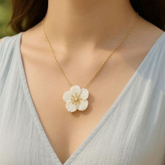 Floral Blossom Pendant