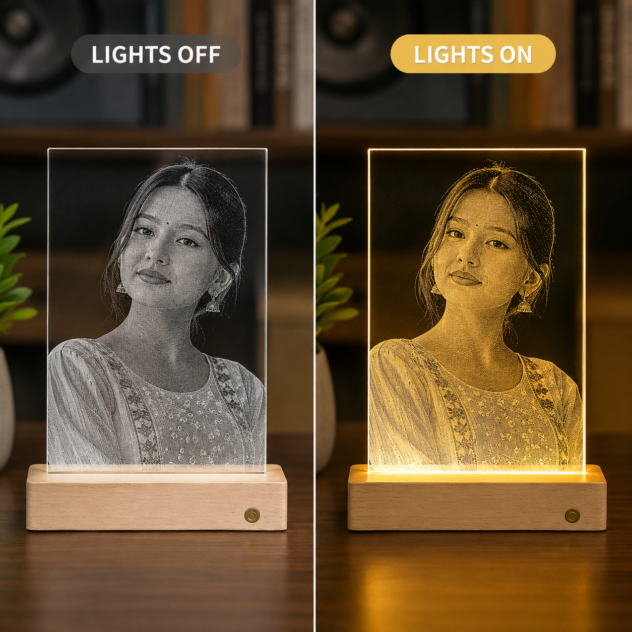 Personalized LED Photo Frame