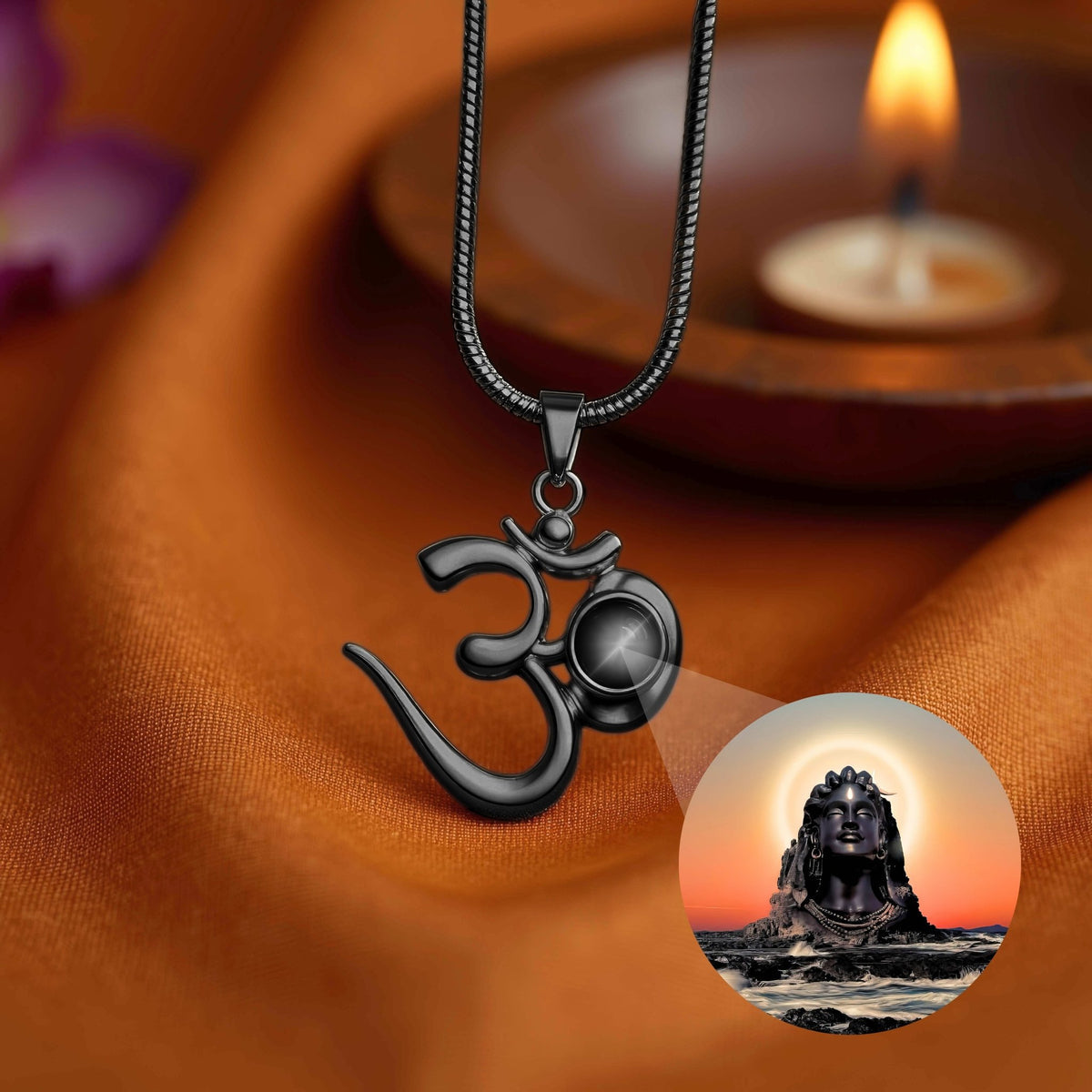 Adiyogi Secret Photo Pendant