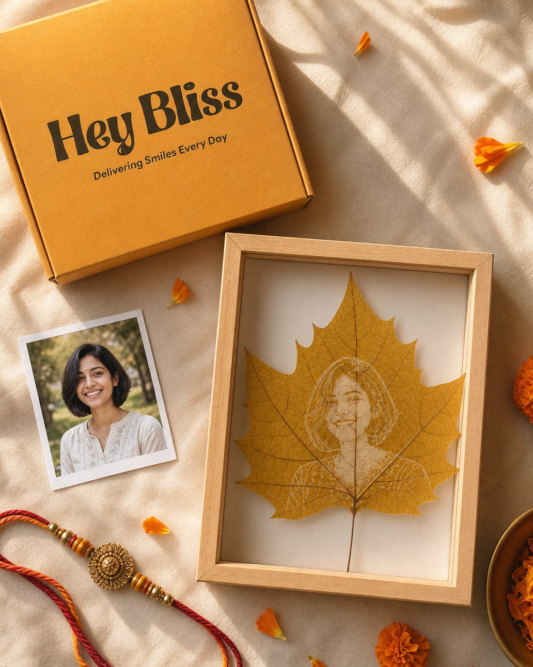 HeyBliss Rakhi presentation